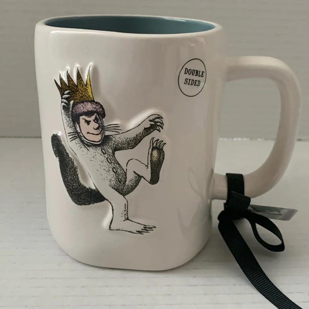 Rae Dunn Where the Wild Things Are King of all Wild Things Coffee Mug NEW - Picture 1 of 2